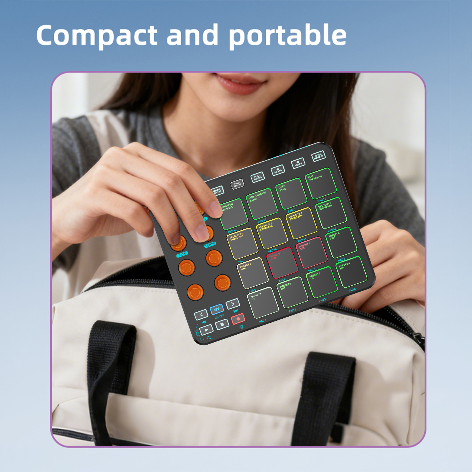 MIDI Controller Wireless MIDI  - Midi Controller Pad 评论和价格
